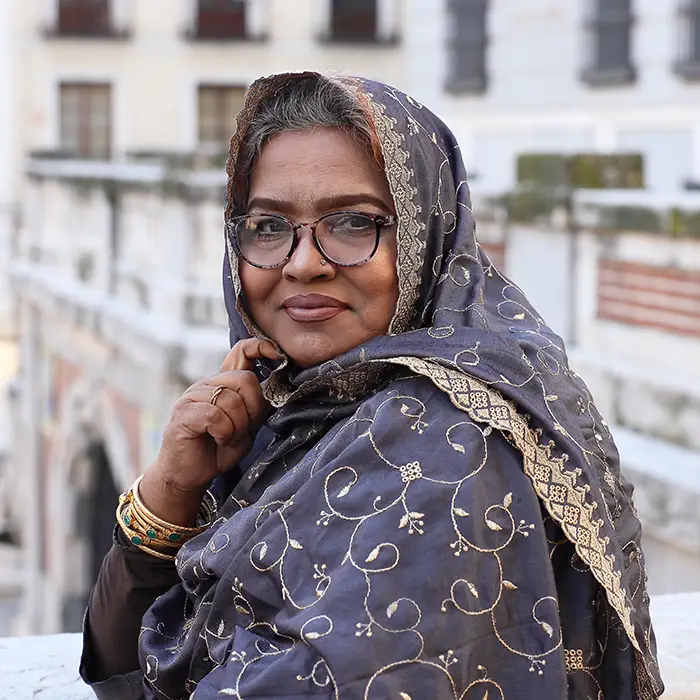 Entrevista nhu a Afroza Rhaman.